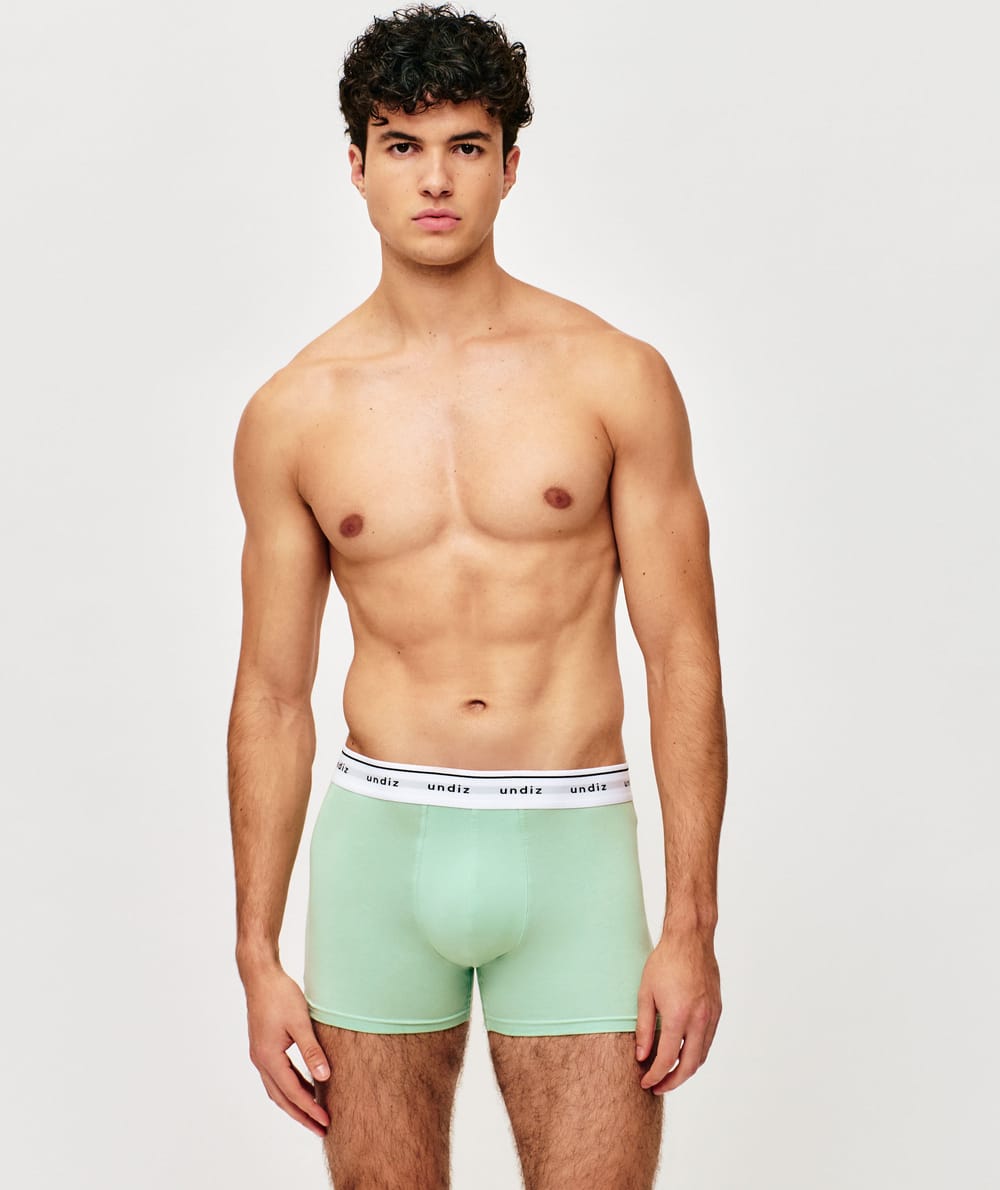 Cotton boxer shorts;