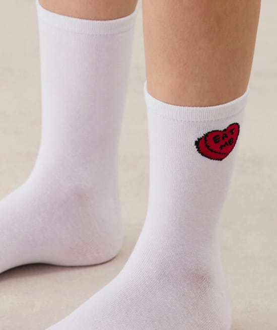 Chaussettes à motifs;