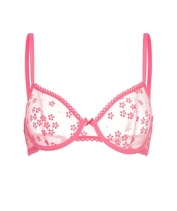 Soutien-gorge corbeille en dentelle;