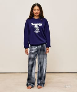 Snoopy sweatshirt and pants set;