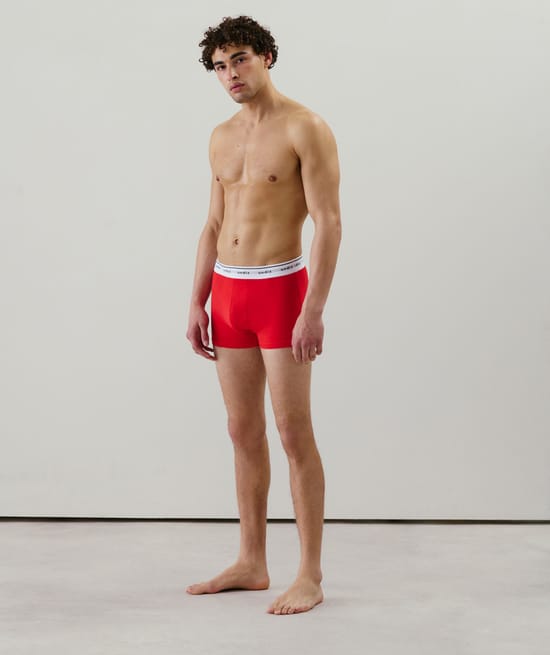 Cotton boxer shorts;