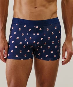 Boxer à motifs en coton;