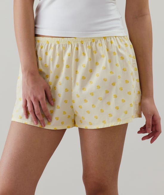 Short à motifs;