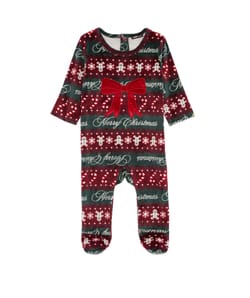 Pyjama en velours bébé;