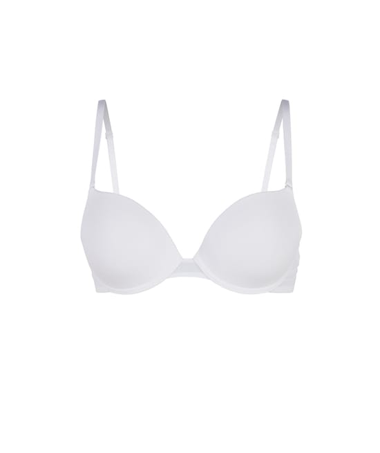 Microfiber push-up padded bra;