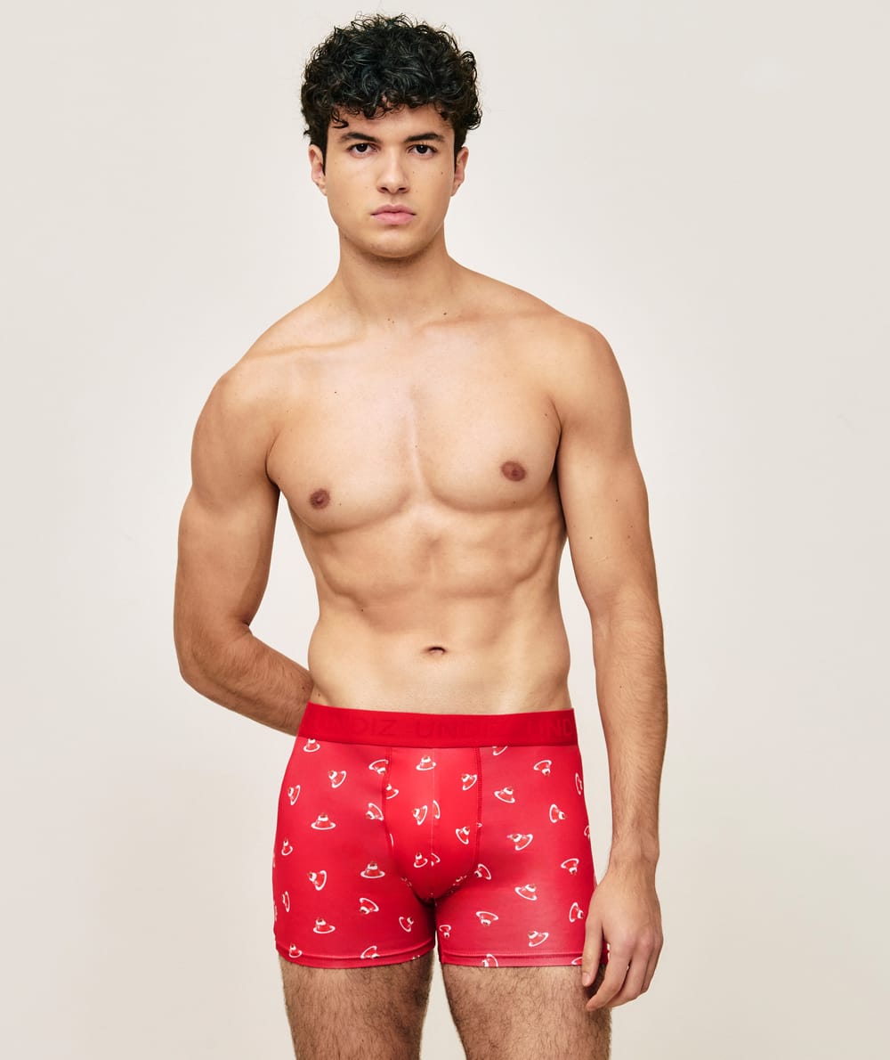 Microfibre boxer shorts;