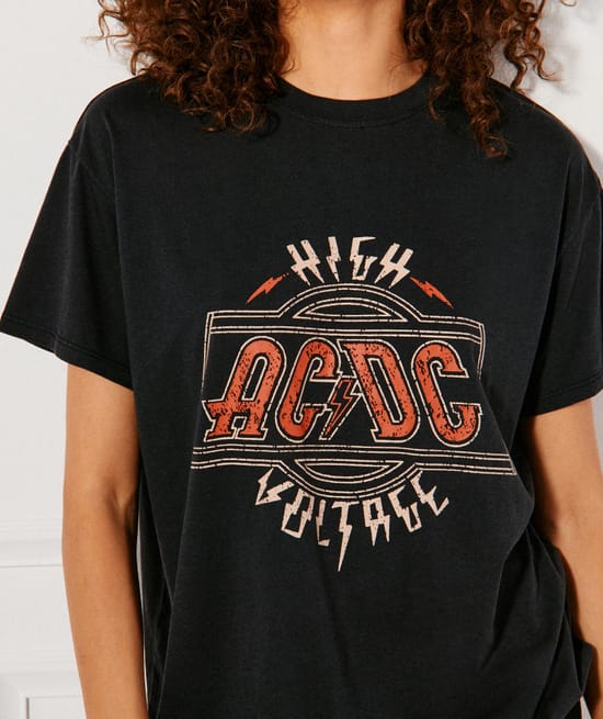 AC/DC cotton T-shirt ;