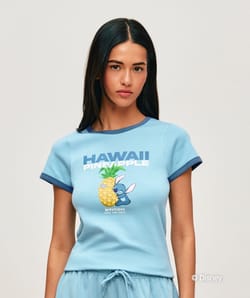 T-shirt en jersey Stitch;