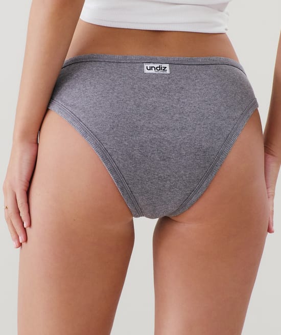 Flux moyen - Culotte menstruelle en coton;