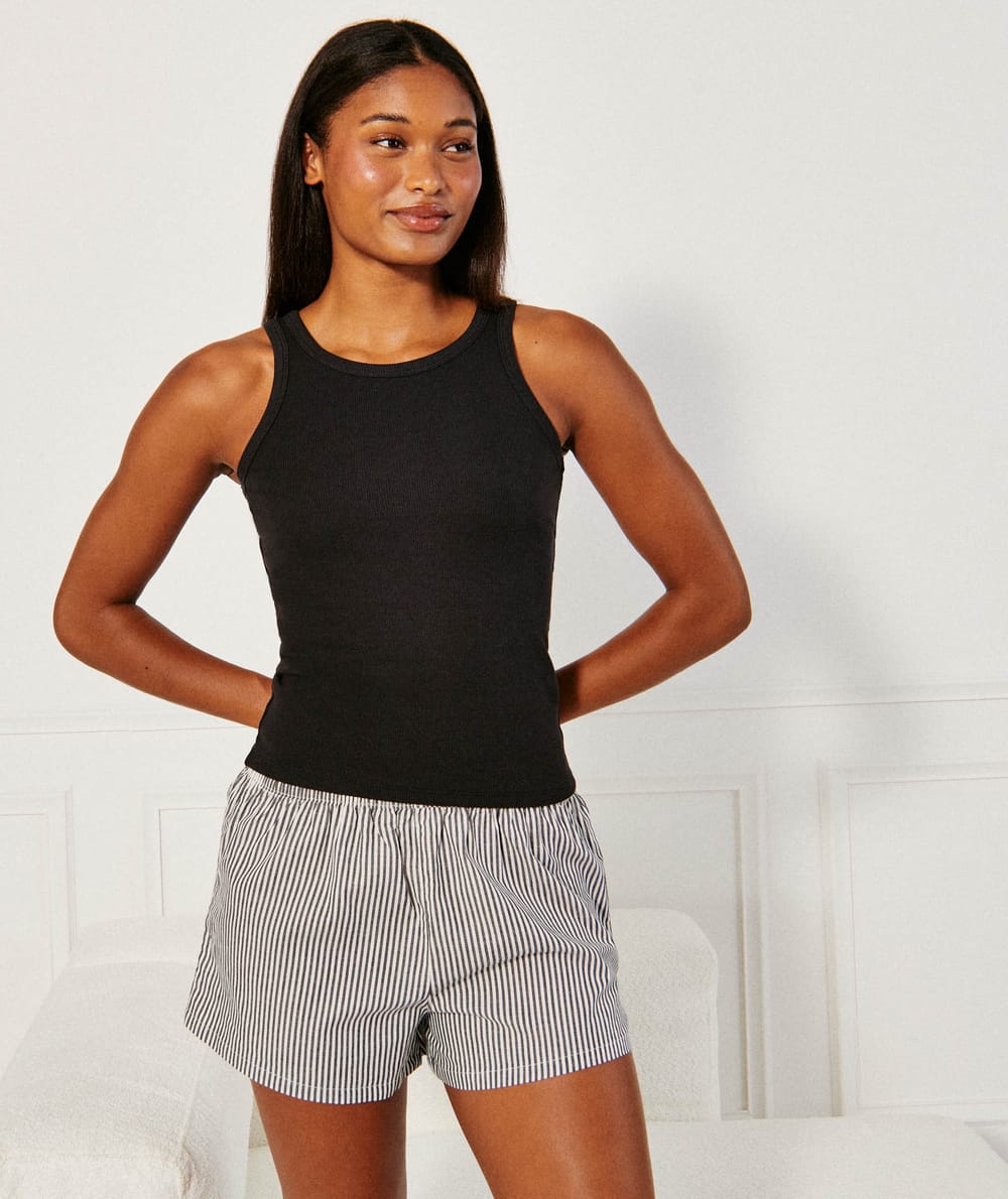 Camiseta de tirantes de punto ;