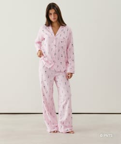 Pantalon en flanelle Snoopy;