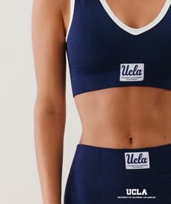 UCLA seamless bralette;