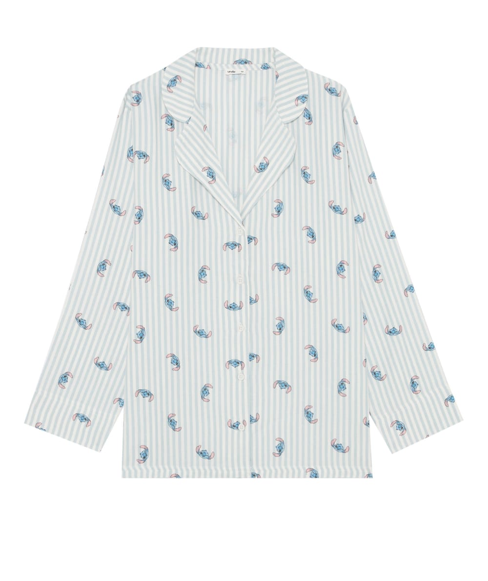 Stitch flannel shirt;