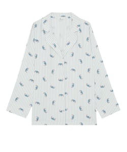 Stitch flannel shirt;