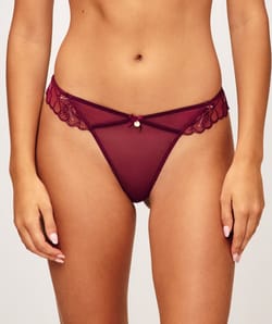 Mesh thong;