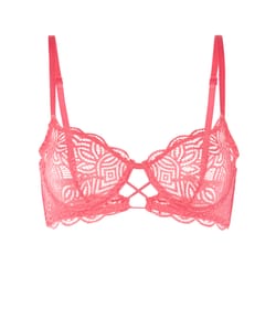 Kanten balconette-beha;