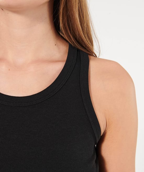 Camiseta de tirantes de jersey;