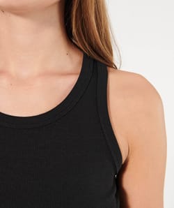 Camiseta de tirantes de jersey;