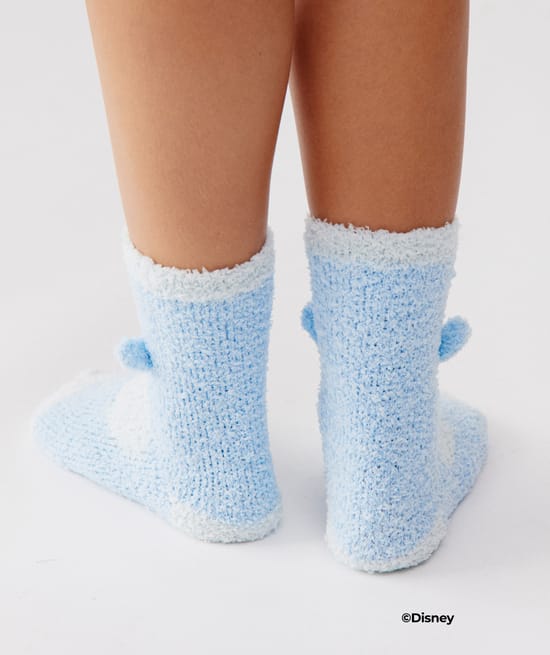 Stitch fleece socks;