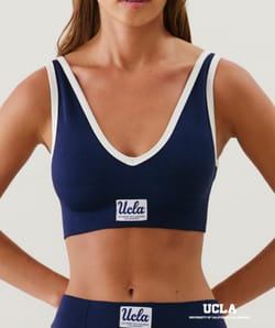 UCLA seamless bralette;