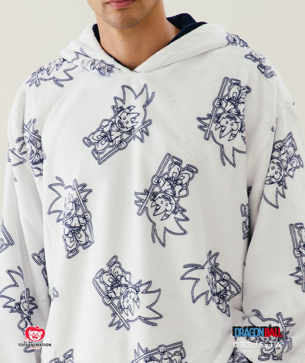 Dragon Ball blanket sweatshirt;