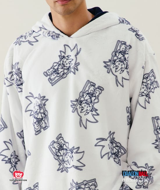 Dragon Ball blanket sweatshirt;