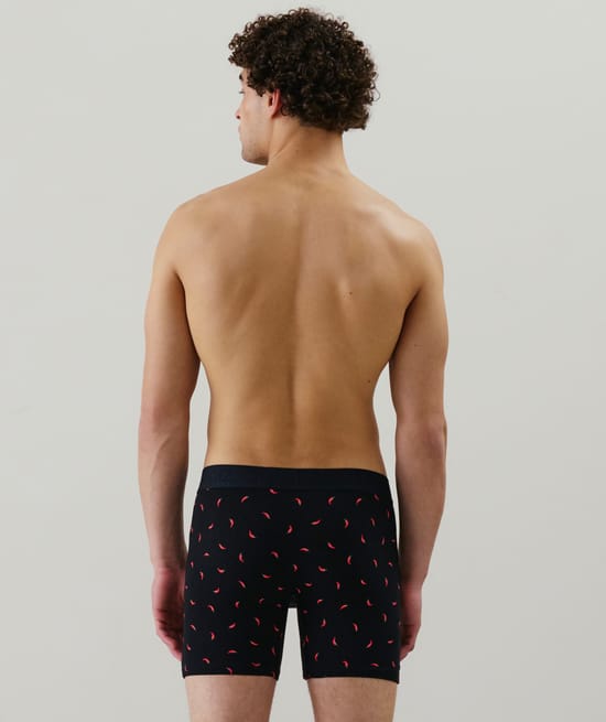 Boxer long en coton;