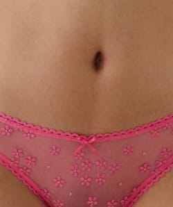 Culotte en dentelle;