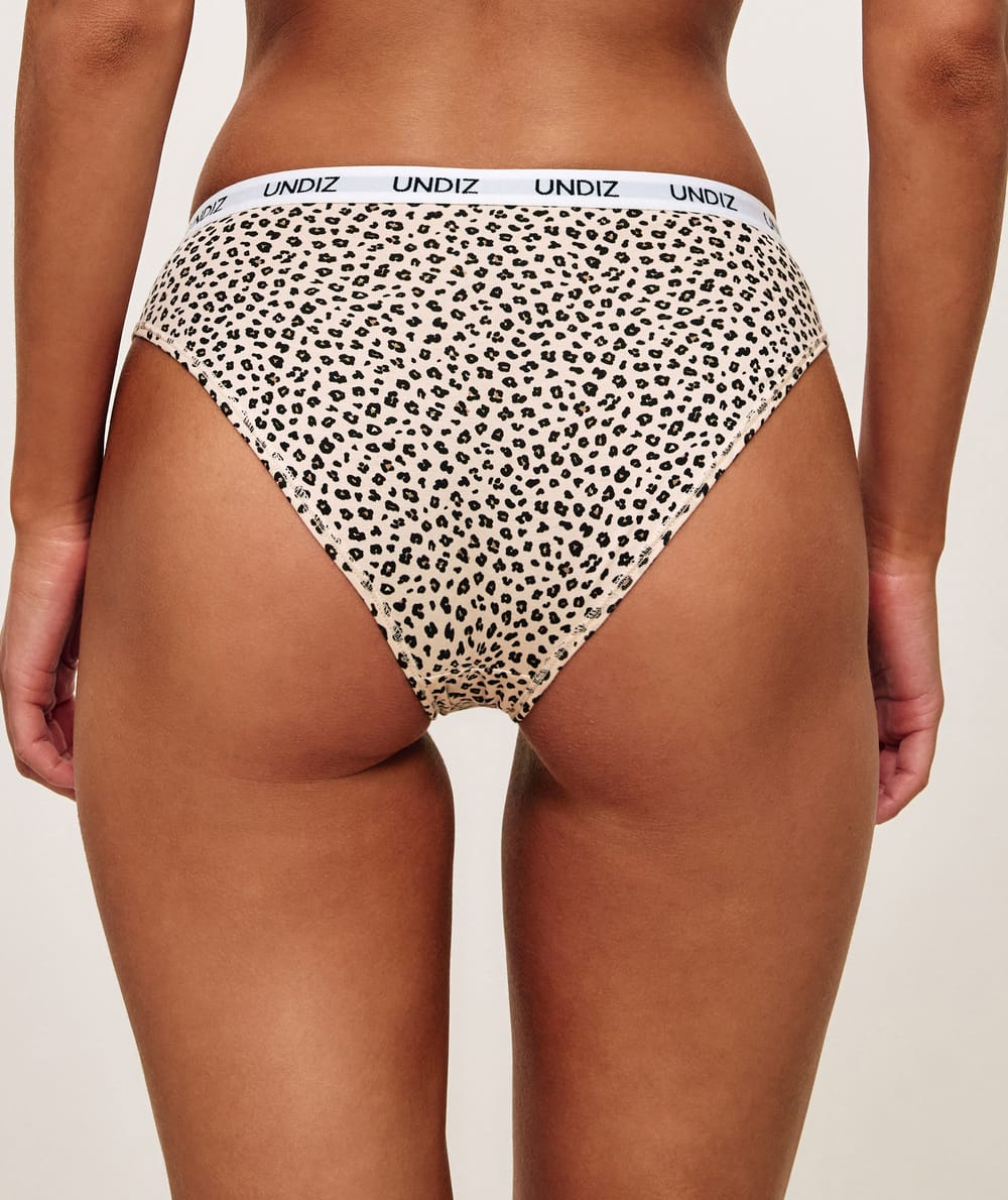 Culotte coton l&eacute;opard;