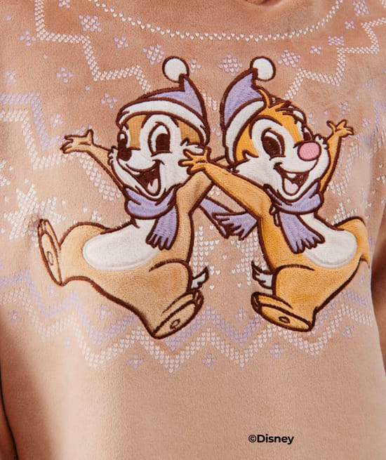 Chip'n Dale velvet sweatshirt;