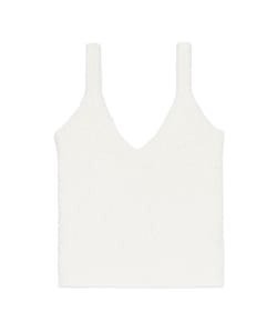 Top en maille duveteuse;