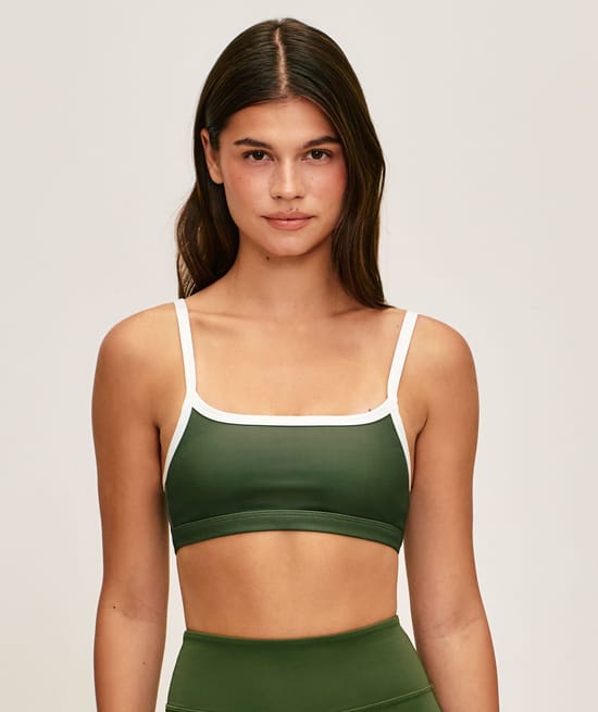 Microfiber bra;