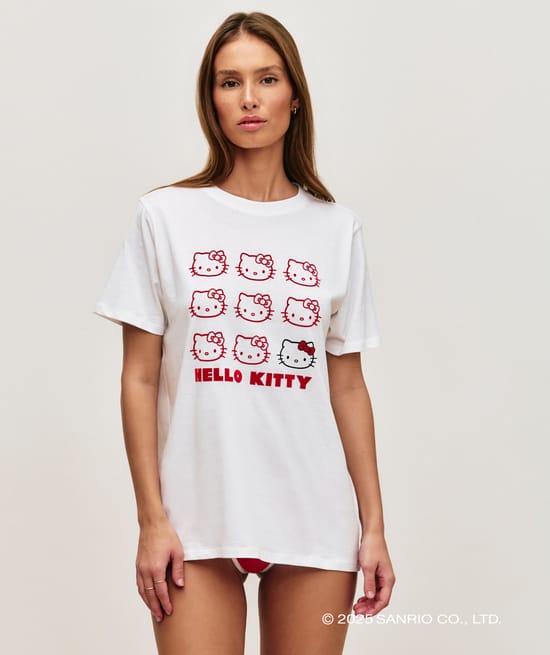 Hello Kitty jersey T-shirt;