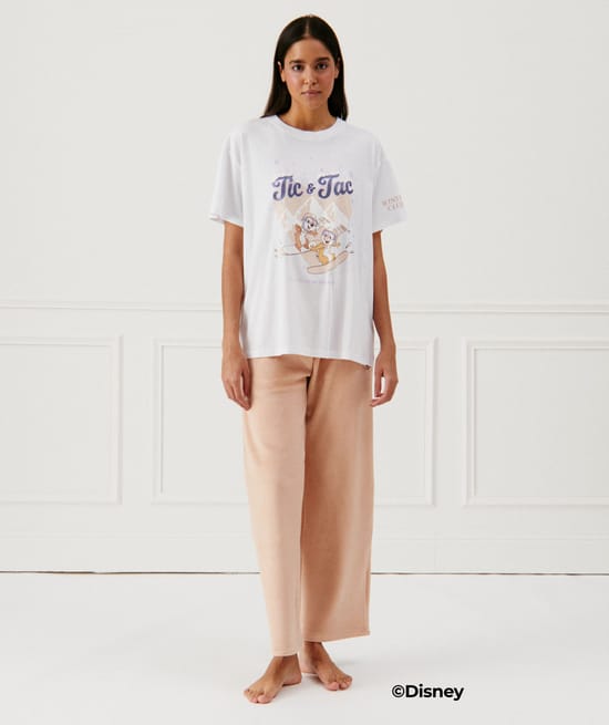 Chip'n Dale velvet trousers;