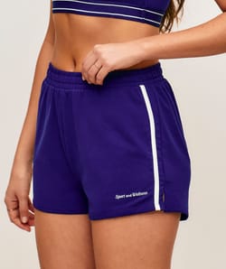 Cotton sports shorts 'Sport and Wellness';