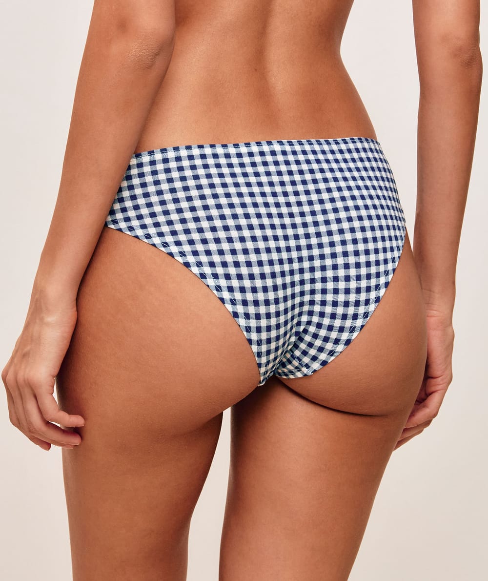 Set of 3 patterned cotton panties;