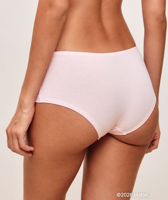 Pack of 3 cotton Barbie shorts;