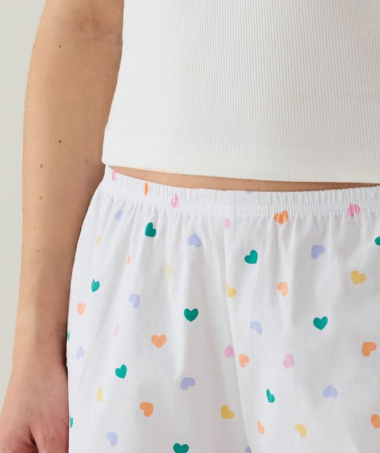 Short en coton;