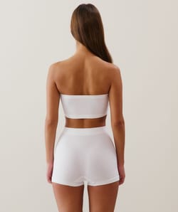 Weißer Bandeau-BH Brooklyniz;