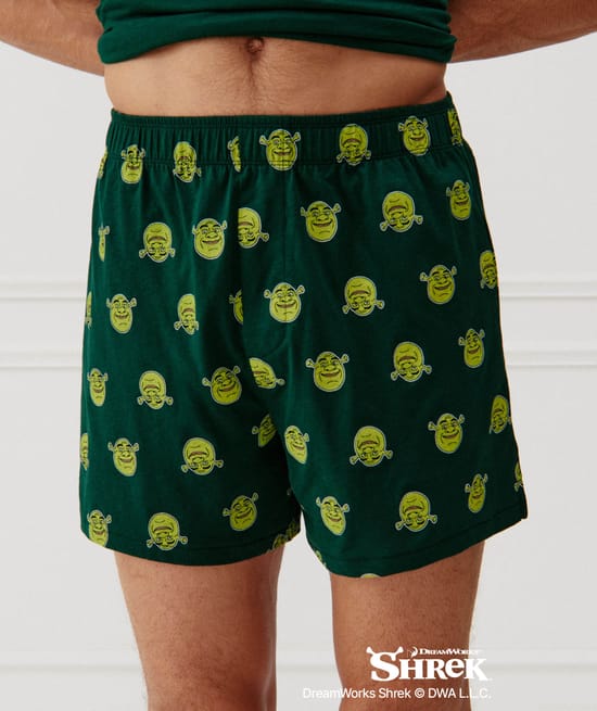 Shrek pyjamas;