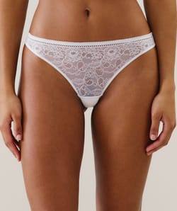 Culotte en dentelle;