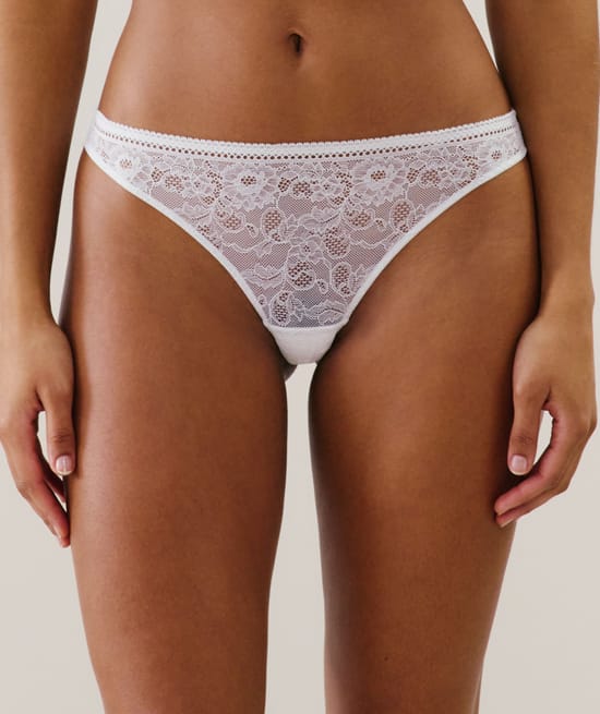 Culotte en dentelle;