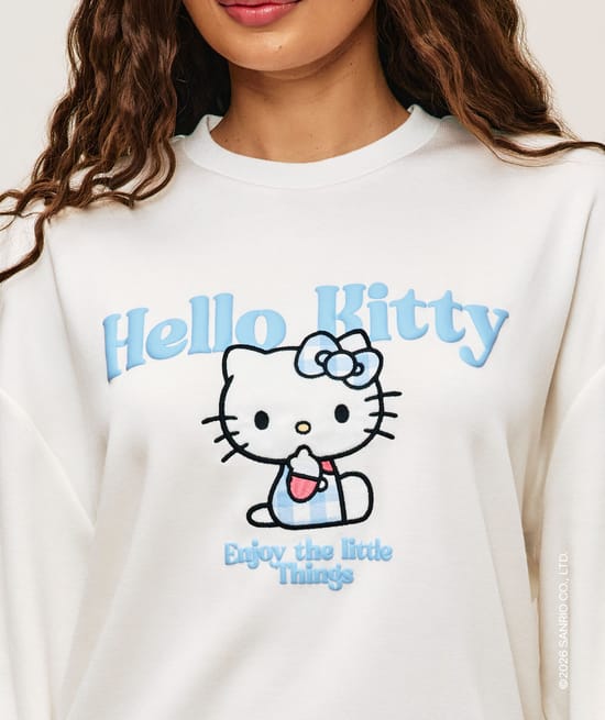 Hello Kitty sweatshirt and pants set;