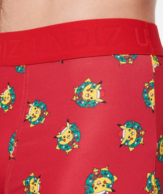 B&oacute;xer con Pikachu disfrazado;