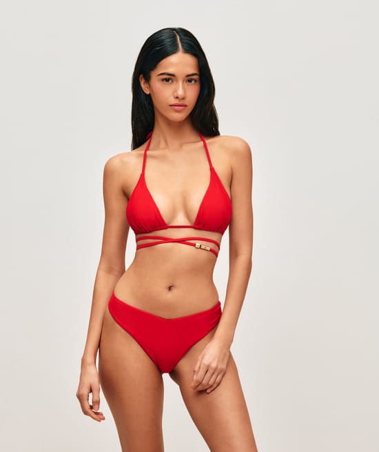 Bas de maillot de bain tanga ;