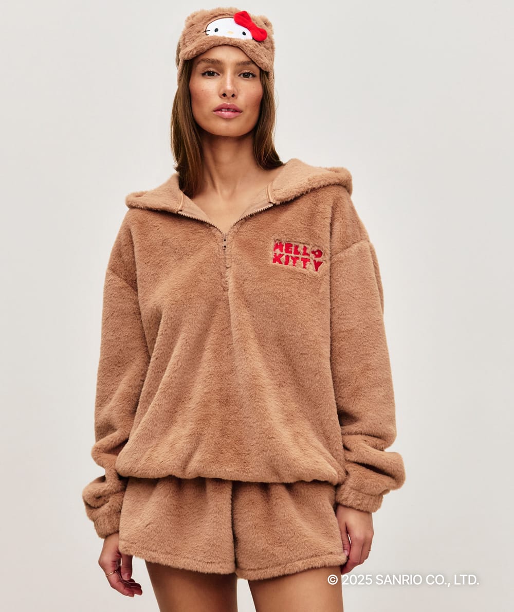 Hello Kitty fleece sweatshirt;