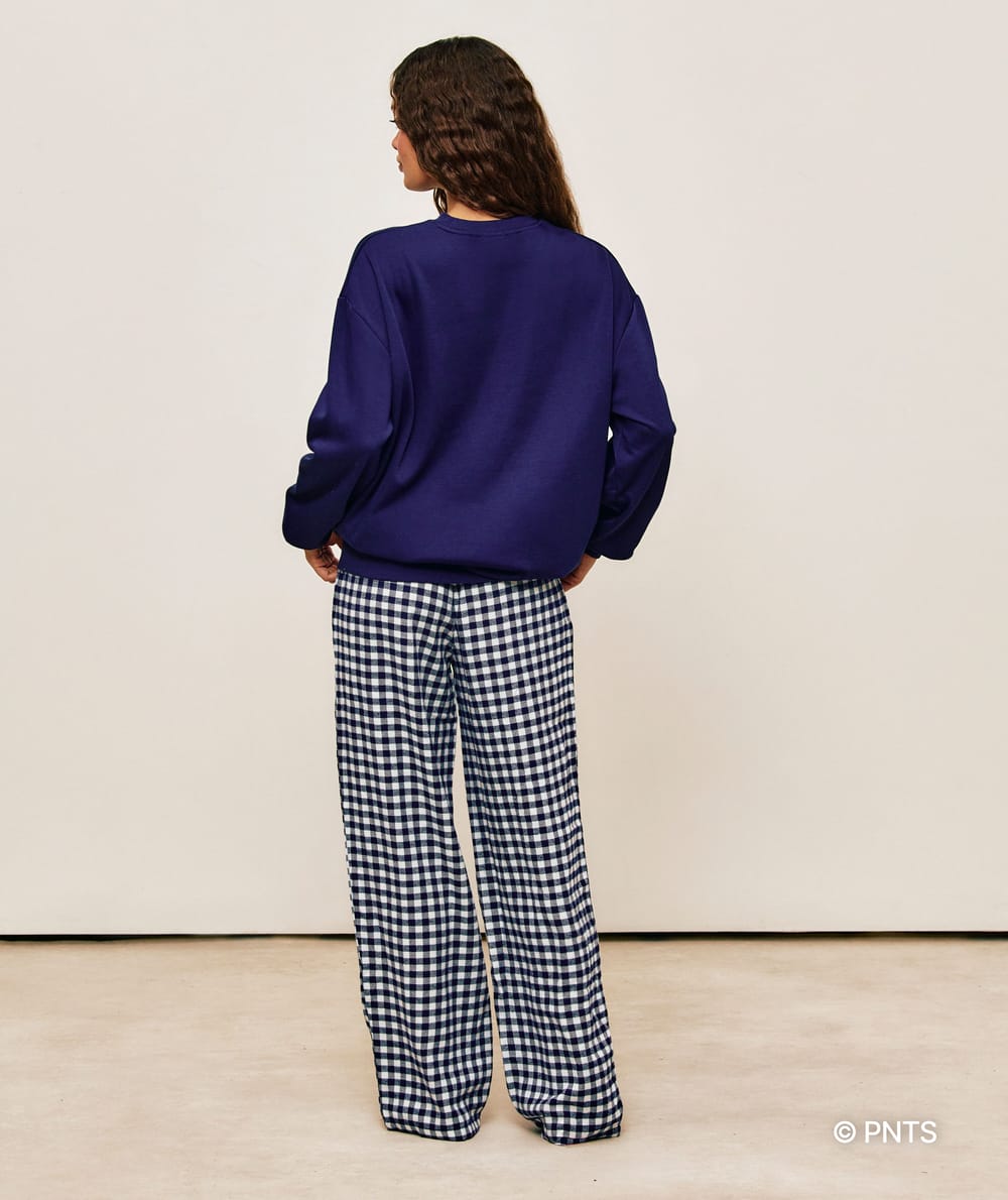 Snoopy sweatshirt and pants set;