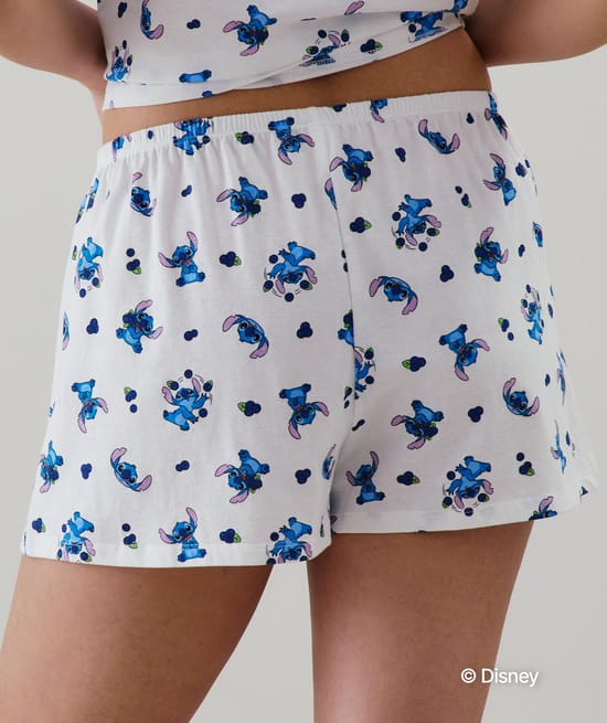 Stitch T-shirt en short set;