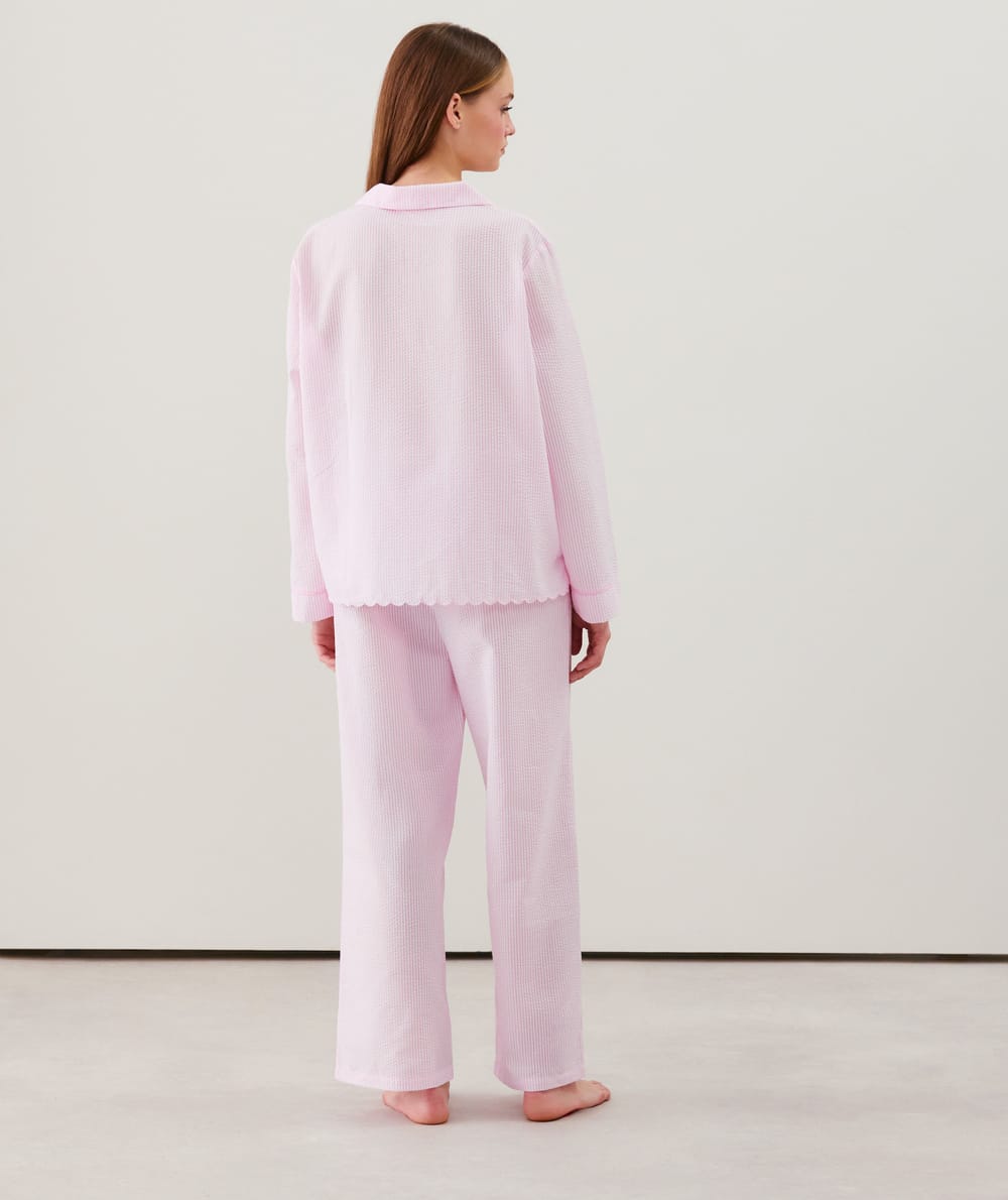 Chemise à rayures;