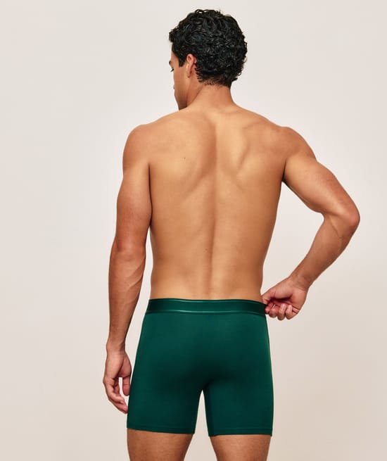 Boxer long en coton;